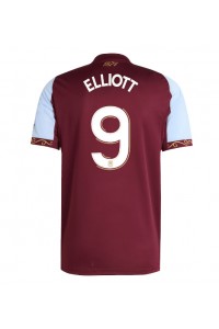 Fotbalové Dres Aston Villa Harvey Elliott #9 Domácí Oblečení 2025-26 Krátký Rukáv